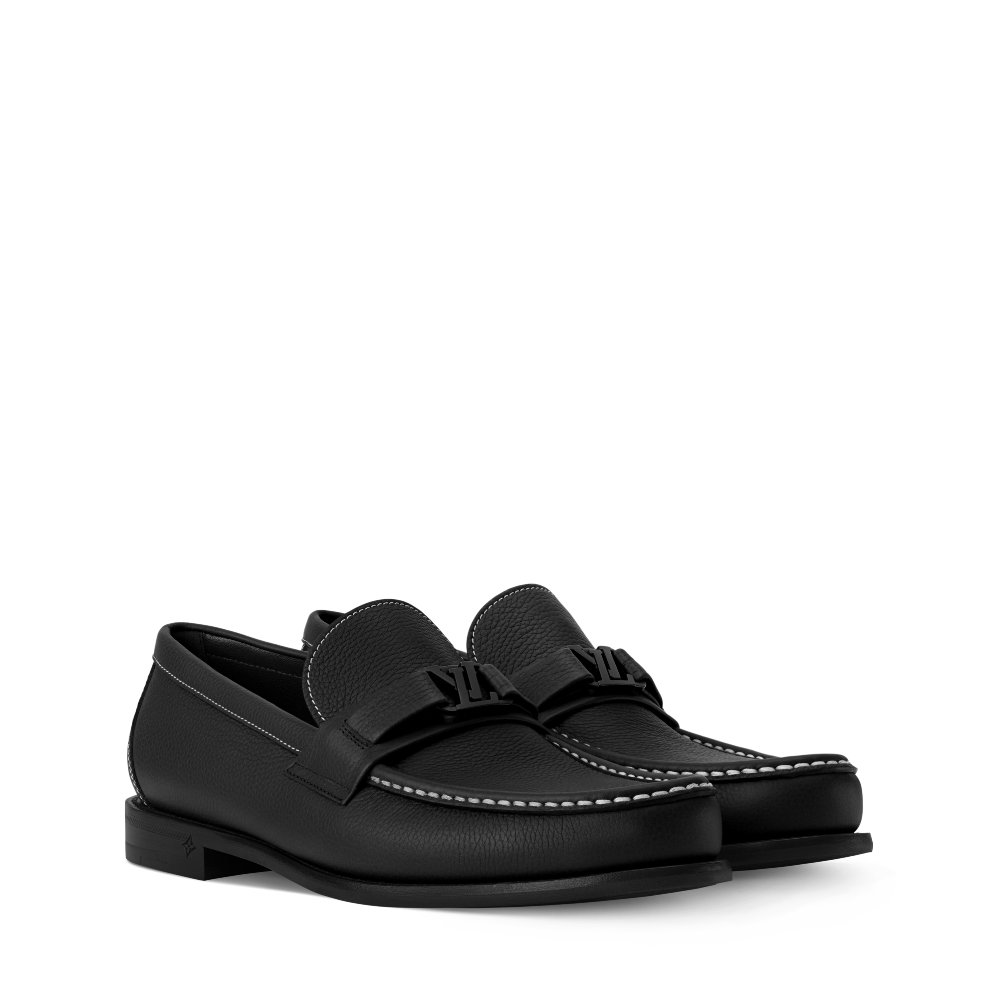 Black Loafers and Moccasins Shoes | LOUIS VUITTON